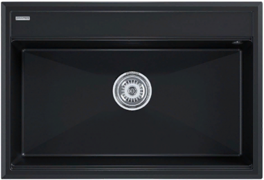 Мойка для кухни Paulmark Stepia-80 PM117551-BLM черный металлик