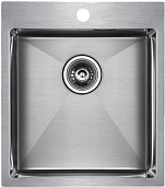 Мойка для кухни Paulmark Favor PM214551-BS, брашированная нерж. сталь