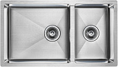 Мойка для кухни Paulmark Axel PM227844-BS, брашированная нерж. сталь