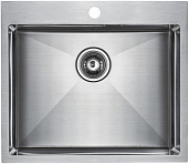 Мойка для кухни Paulmark Brim PM215951-BS, брашированная нерж. сталь