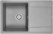 Мойка для кухни Paulmark Flugen 50-780 PM217850-GRM серый металлик