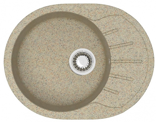 Мойка для кухни ZETT lab модель 10/Q5 песок, матовая