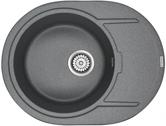 Мойка для кухни Paulmark Oval PM316502-DG графит