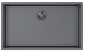 Мойка для кухни Kantera Cayman CAR725 BP (K) - Black Pearl комплект аксессуаров в цвет
