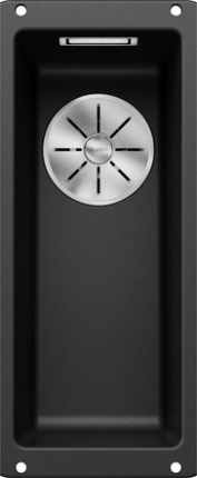 Мойка Blanco Subline 160-U черный, отводная арматура InFino®