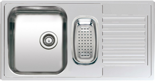 Мойка для кухни Reginox Centurio 15 (L) Lux Integrated, клапан-автомат, коландер в комплекте