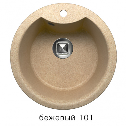Мойка для кухни Tolero R-108E бежевый