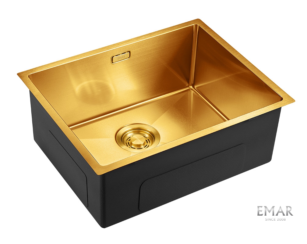 Мойка для кухни EMAR EMB-123 PVD Nano Golden