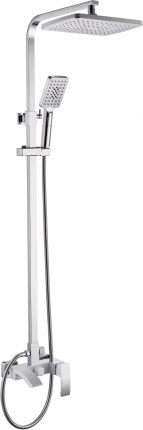 Душевая система Grocenberg GB7007WC Белый хром