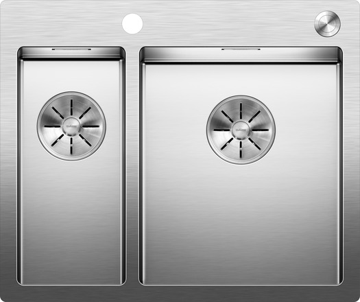 Мойка Blanco Claron 340/180-IF/A нерж. сталь зеркальная полировка, кл-авт. InFino, PushControl