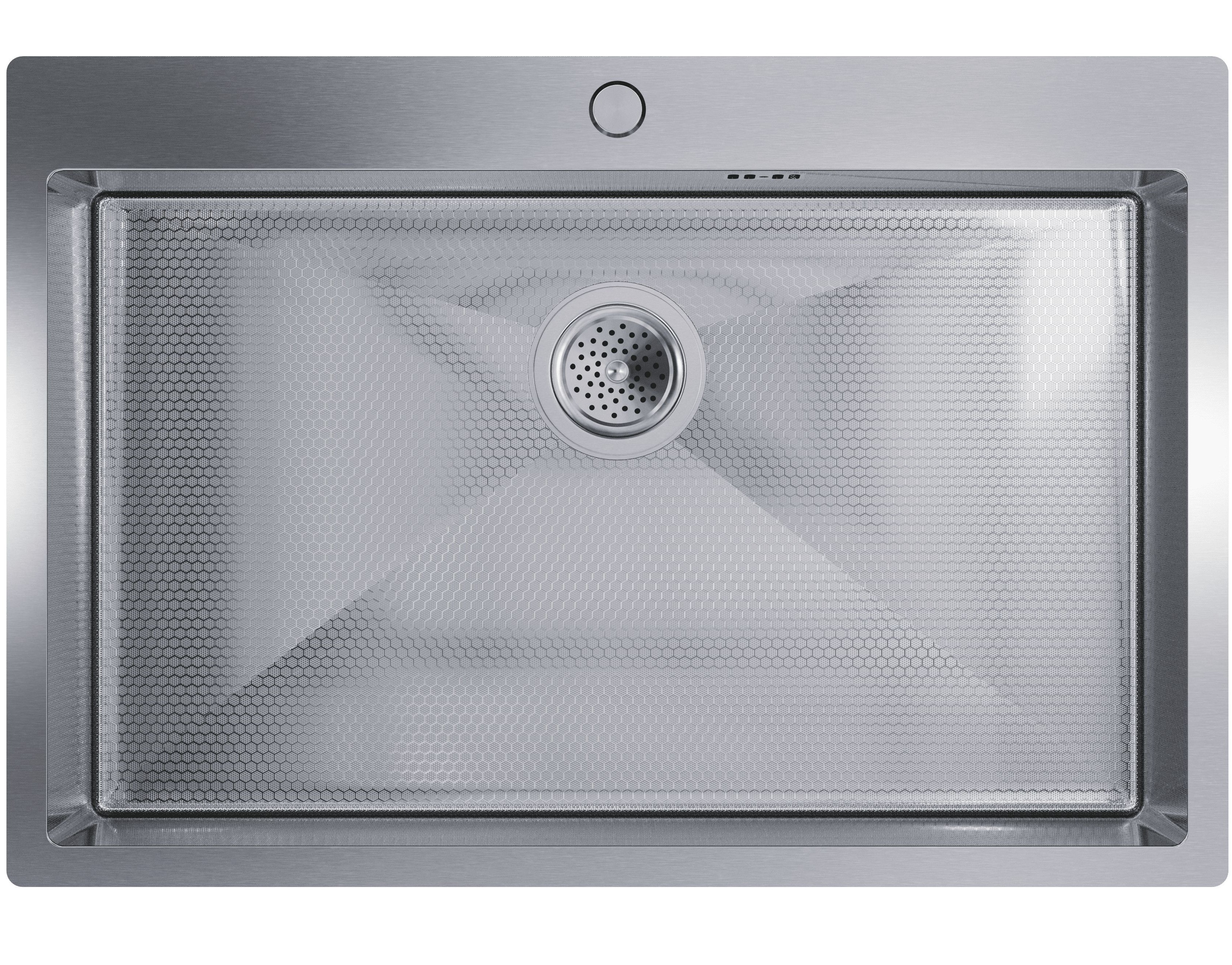 Мойка для кухни FLORACIO Steel (F.7551.SSD) DECOR Сталь нержавеющая