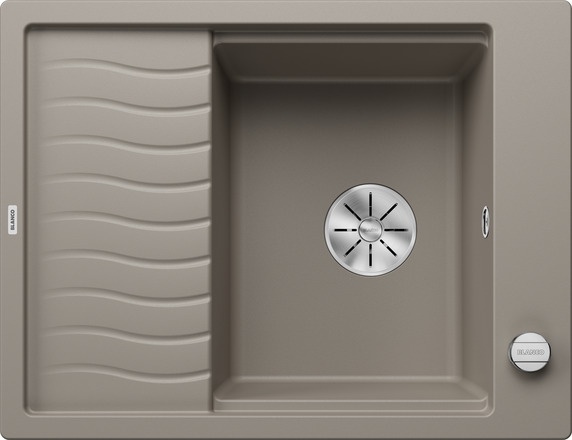 Мойка для кухни Blanco Elon 45 S Silgranit серый беж, кл-авт. InFino