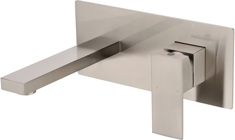 Смеситель встраиваемый для раковины Groсenberg GB588NK Никель