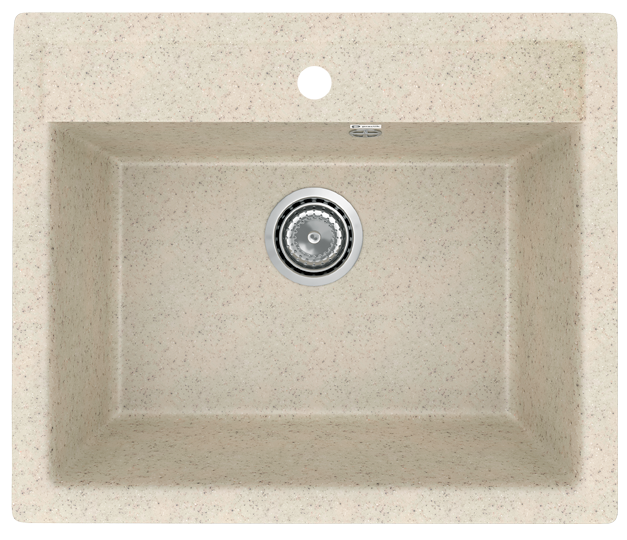 Мойка для кухни Ulgran Practik PR-М 565 слоновая кость