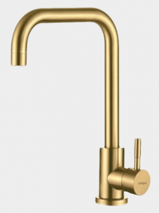 Смеситель для кухни Hoffger 363 Gold