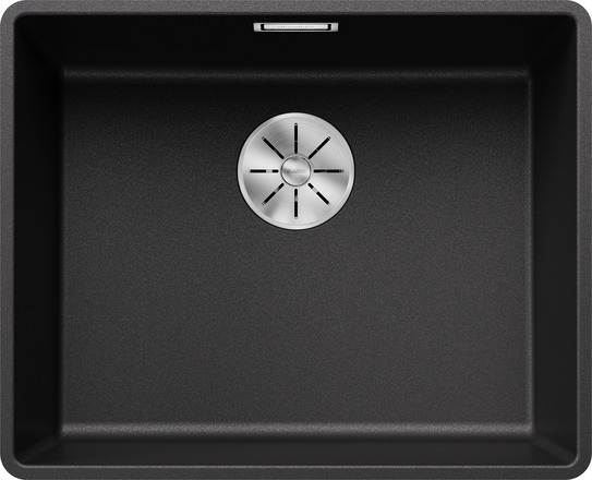 Мойка Blanco Subline 500-F антрацит, отводная арматура InFino®