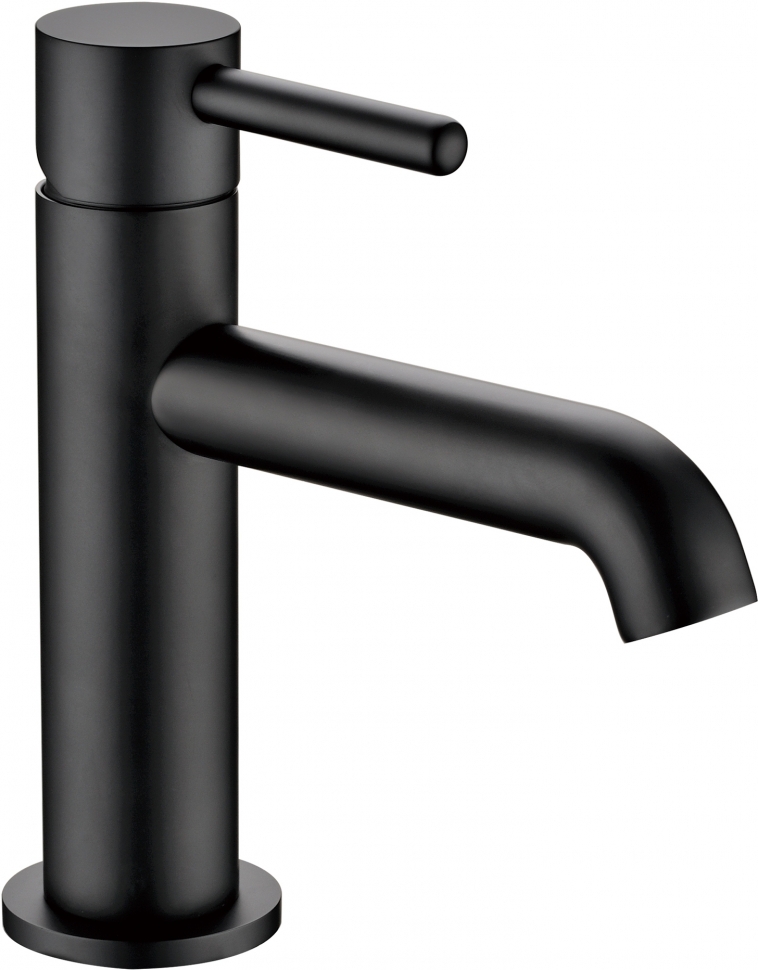 Смеситель для раковины стандартный Grocenberg GB2099BL Чёрный матовый