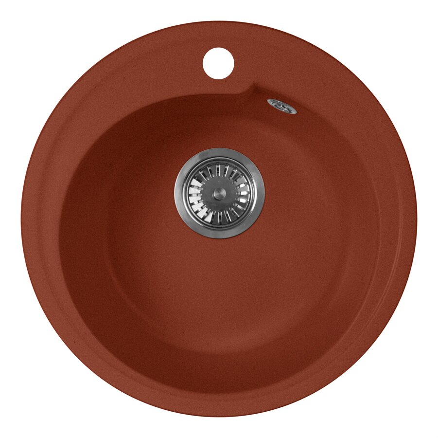 Мойка для кухни AquaGranitEx M-45 (334) красный марс