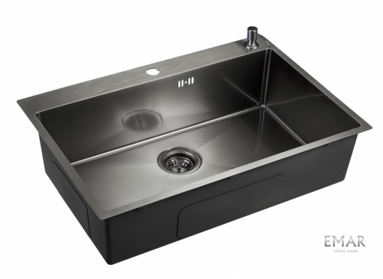 Мойка для кухни EMAR EMB-125A Nano Dark