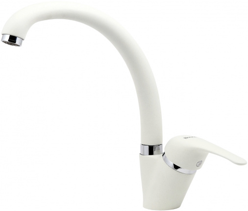 Смеситель для кухни Milacio Redo белый