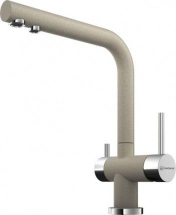 Смеситель для кухни Omoikiri Nagano-SA бежевый