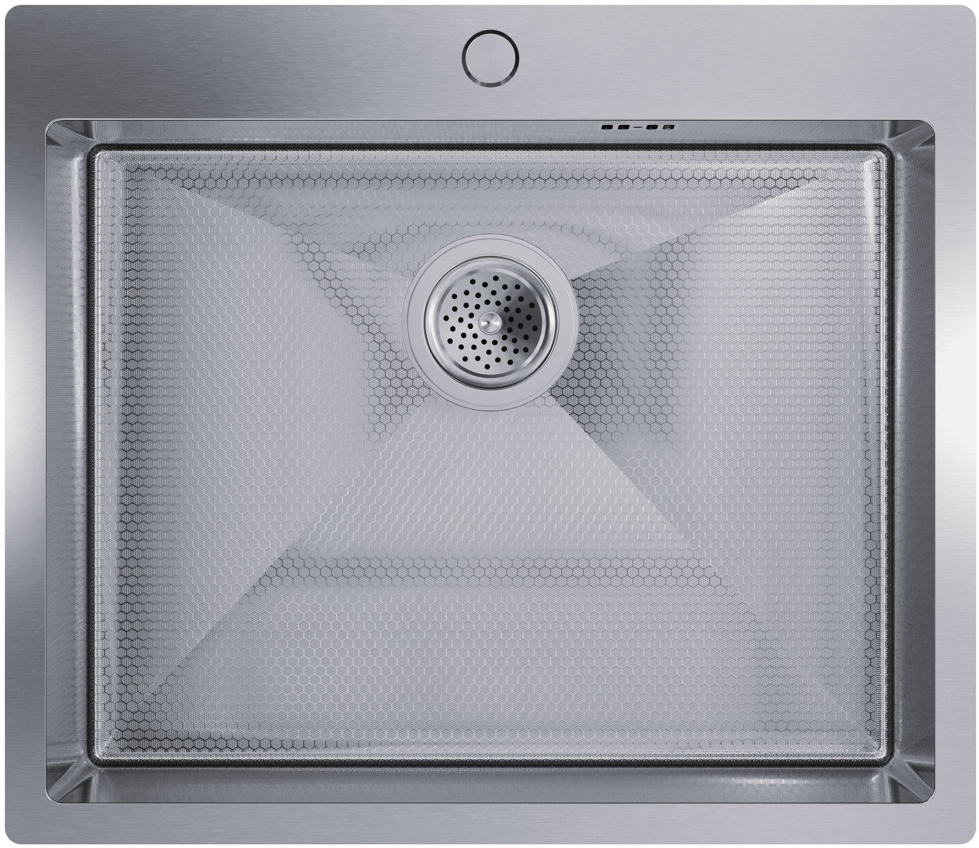Мойка для кухни FLORACIO Steel (F.5951.SSD) DECOR Сталь нержавеющая