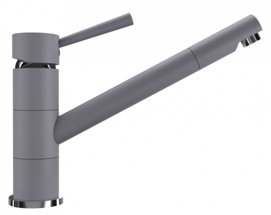 Смеситель для кухни Ulgran Quartz UQ-025 бетон