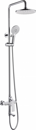 Душевая система Grocenberg GB7009WC Белый хром