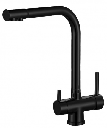 Смеситель для кухни Zorg ZR 348 YF Black