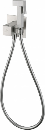 Гигиенический душ со смесителем Grocenberg GB008NK с термостатом никель