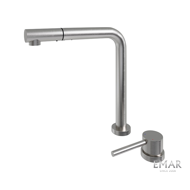 Смеситель для кухни Еmar ЕС - 7027 Satin