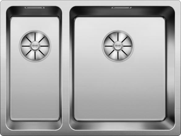 Мойка Blanco Andano 340/180-IF зеркальная полировка, отв-арм. InFino, чаша справа