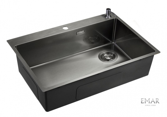 Мойка для кухни Emar EMB-660(TOP) PVD Dark