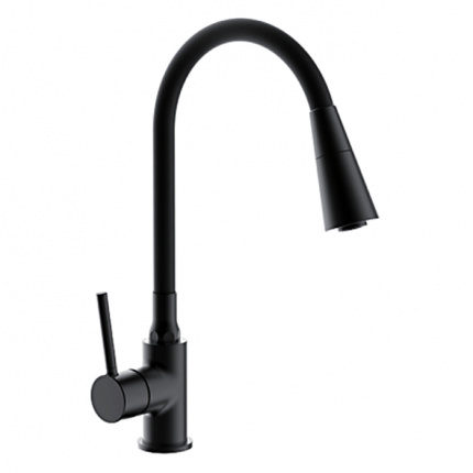 Смеситель для кухни Frap F4044-6 черный