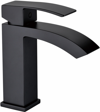 Cмеситель для раковины Grocenberg GB2007BL Черный матовый