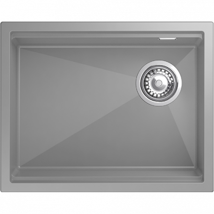 Мойка для кухни Rivelato LINO 554-R grigio metallizz