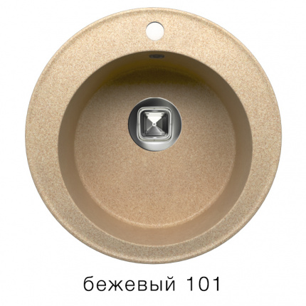 Мойка для кухни Tolero R-108 бежевый