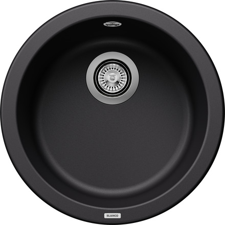 Мойка для кухни Blanco Rondo 45 Silgranit черный
