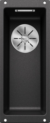 Мойка Blanco Subline 160-U антрацит, отводная арматура InFino®