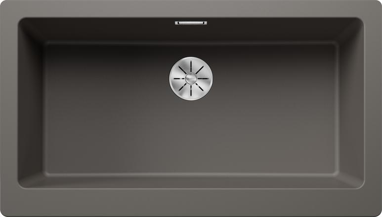 Мойка для кухни Blanco Vintera XL 9-UF Silgranit вулканический серый, отв. арм. InFino