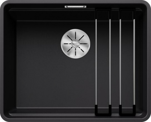 Мойка для кухни Blanco Etagon 500-F Silgranit черный