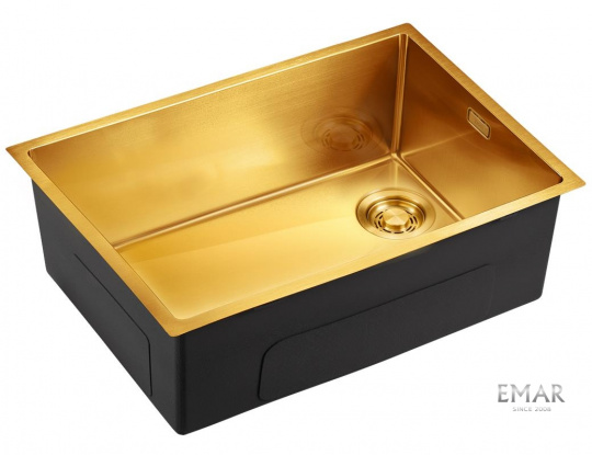 Мойка для кухни Emar EMB-660(UN) PVD Golden