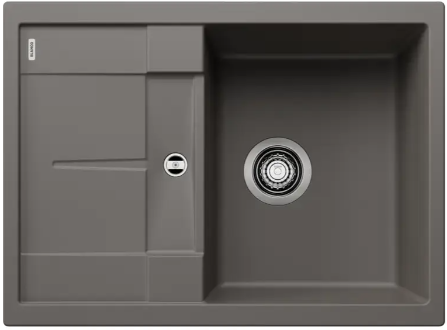 Мойка Blanco Metra 45 S Compact вулканический серый, клапан-автомат
