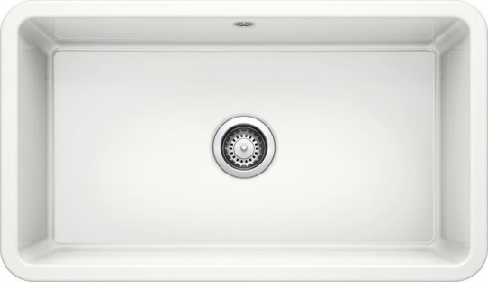 Мойка для кухни Blanco Villae Single керамика, глянцевый белый