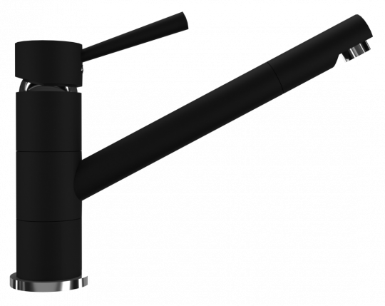 Смеситель для кухни Ulgran Quartz UQ-025 уголь