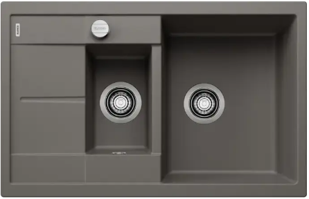 Мойка Blanco Metra 6 S Compact вулканический серый, клапан-автомат