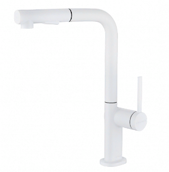 Смеситель для кухни Paulmark Neo Ne214419-WH белый матовый