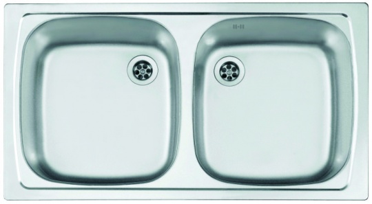 Мойка для кухни Alveus Basic 160 (Leinen), слив 60 мм