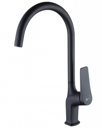 Смеситель для кухни Lemark Bronx LM3705BL черный