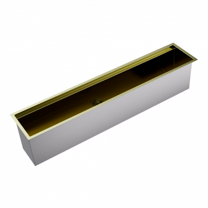 Встраиваемая сушка для посуды Omoikiri Dry-02 LG светлое золото (без вставок)